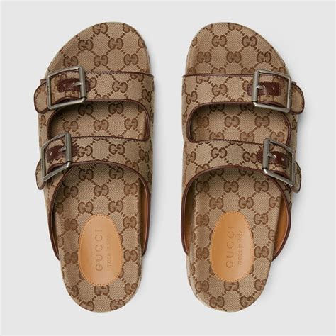 gucci blue slides mens|gucci platform slides men.